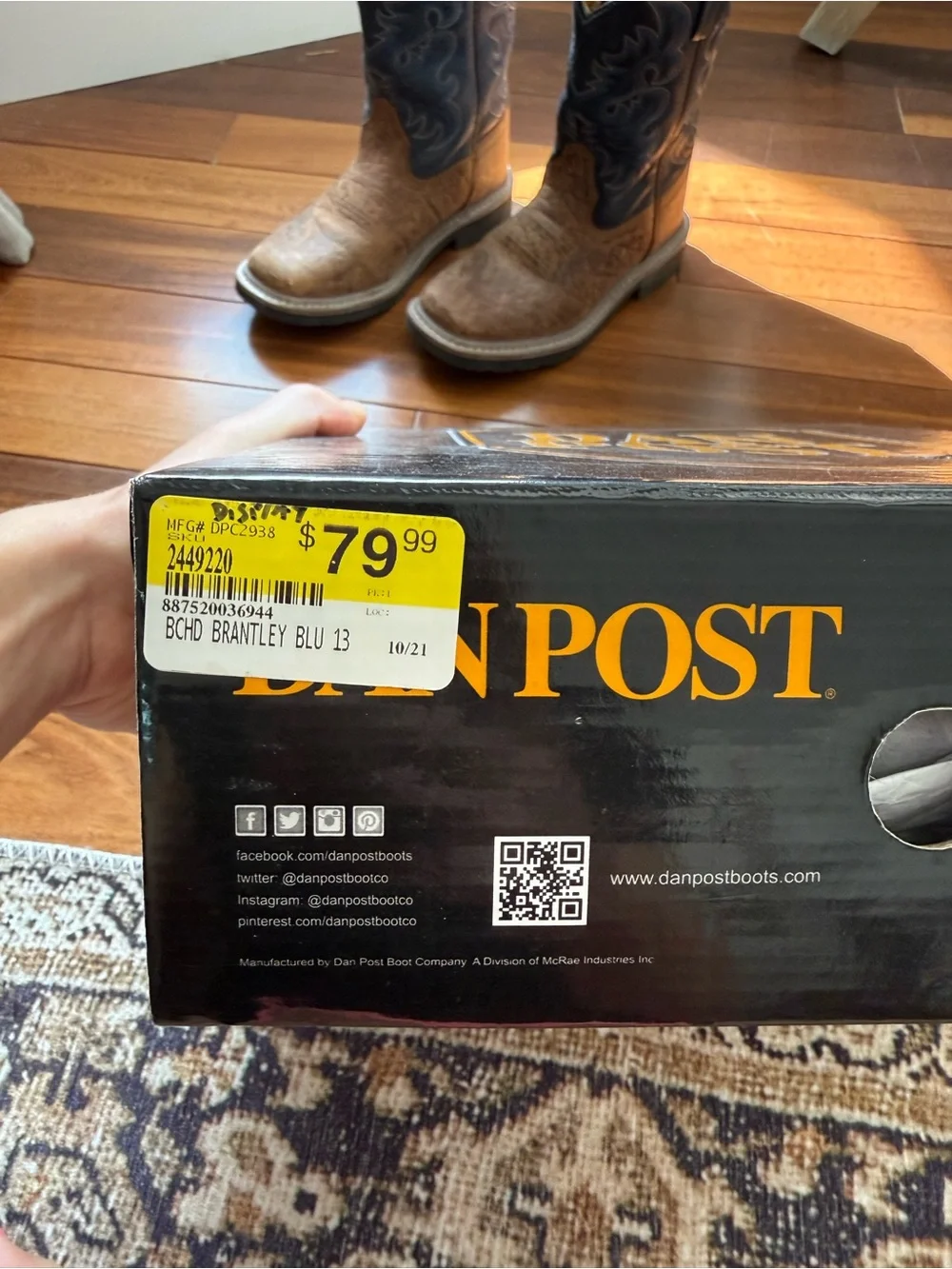 Dan Post Western Cowboy Boots